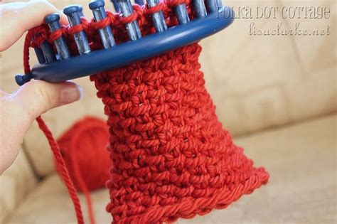Loom Knitting Patterns For Beginners Step By Step Circle Knitting
