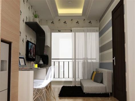 Mendekor rumah tanpa bantuan desainer interior? Desain Interior Apartemen Saveria - YouTube