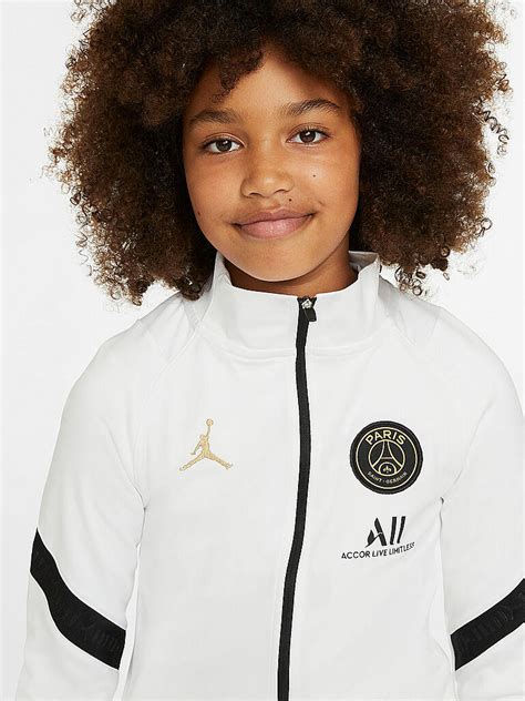 Bei seinem debüt in der höchsten französischen spielklasse am 14. NIKE Kinder Trainingsanzug Paris Saint-Germain weiß | 152-158