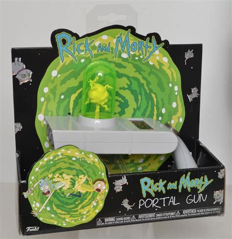 Rick And Morty Portal Gun Toy Replica With Lights And Sound New 1947837348