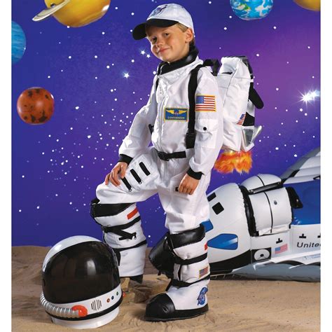 Astronaut White Toddler Child Costume Kids Astronaut Costume Boy