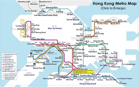 Mtr Hk Map Map Mtr Hk China