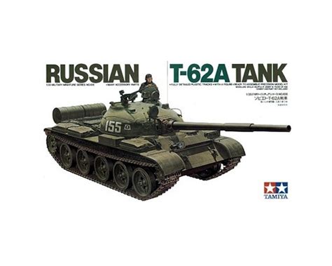 Tamiya 135 Russian T 62a Tank Model Kit Tam35108 Hobbytown