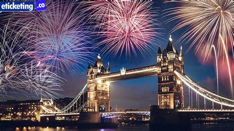 London New Year Eve Fireworks Counting Down To 2024 Iconic