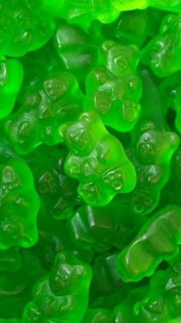 Green Gummy Bears Imagenes De Color Verde Cosas De Color Verde