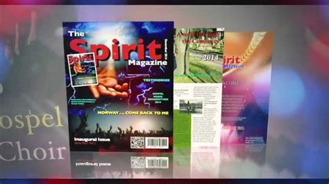 The Spirit Magazine Inaugural Issue No1 Vol1 December 2014 Youtube