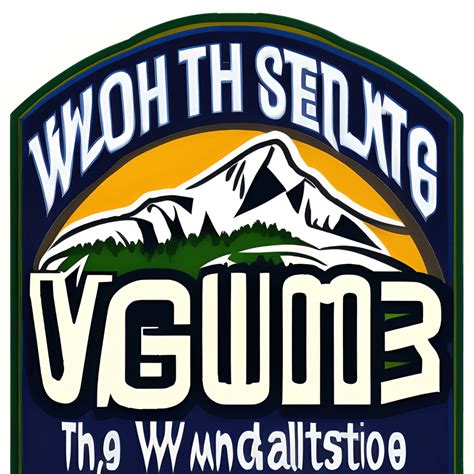 Wrestling Logo For Western Washington State · Creative Fabrica