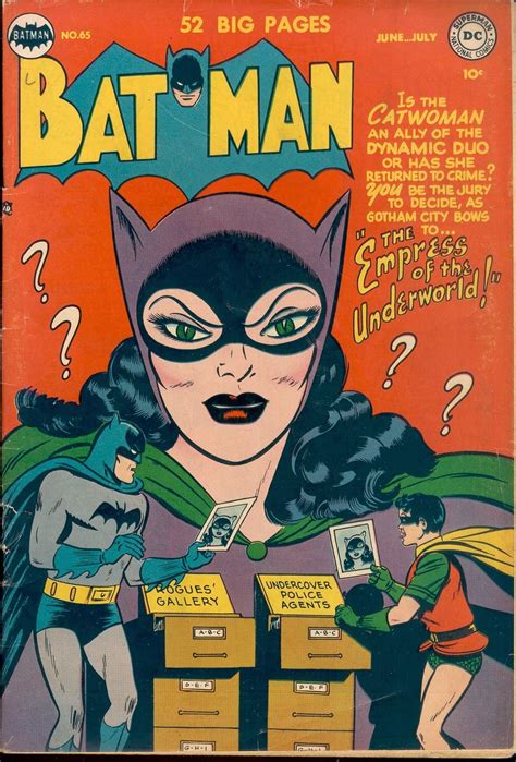 Catwoman Covers From The Golden Age These Are All The Comics That Catwoman Appeared On The Cover
