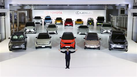 Shock Toyota Reveals Brand New Battery Electric Car Line Up Top Gear