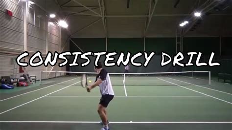Tennis Lesson Consistency Drill Youtube