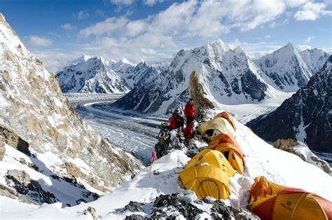 Mountians Broad Peak Outdoor Adventure Himalayas