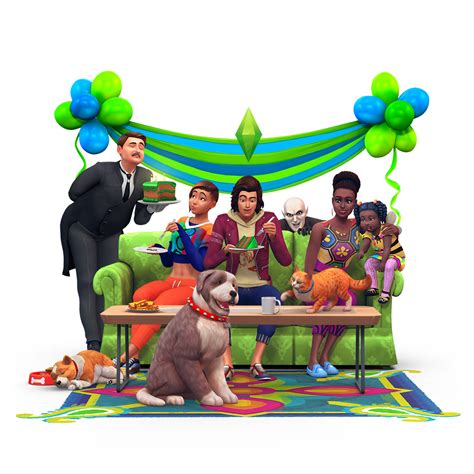 Mod The Sims The Sims 4 Cats And Dogs 3rd Anniversary Render