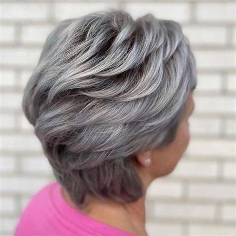 Hairstyles Gray Hair Hairstyle Ideas