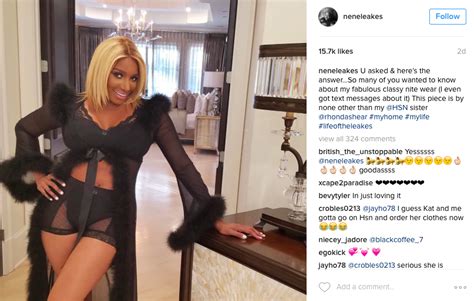 NeNe Leakes Shows Off Her Body In New Lingerie Photos