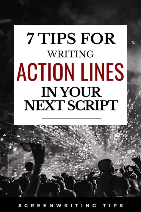 How To Write Screenplay Action Lines Tips And Examples