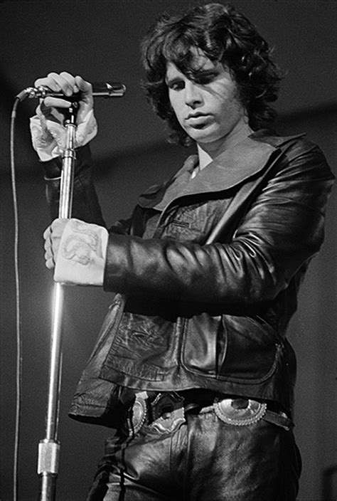Jim Morrison At Londons Roundhouse 1968 I San Francisco Art Exchange