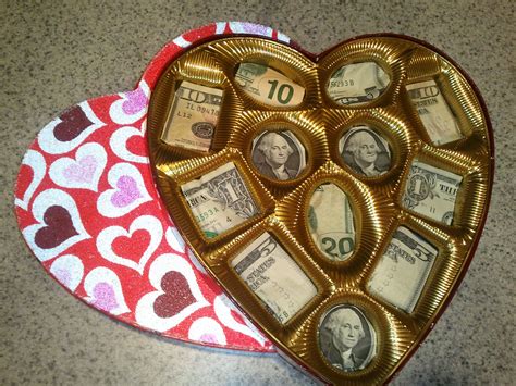 Cute Valentine Money Box Instead Of Chocolates Perfect For A Big Kid
