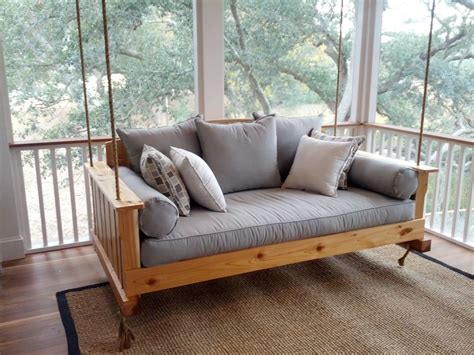 Lowcountry Swing Beds The Daniel Island Daybed Swing Porch Swing Bed