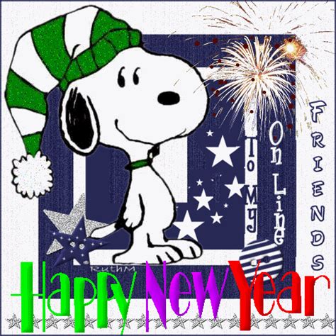 Snoopy Happy New Year 2024  Eleni Tuesday