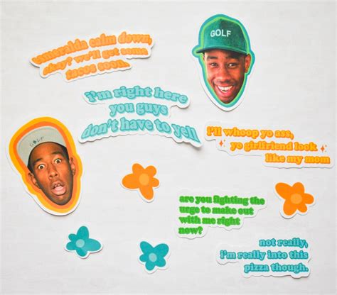 Tyler The Creator Sticker Pack Stickers Laptop Stickers Etsy