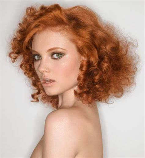 Curly Short Red Hair The Best Short Hairstyles For Women 2015
