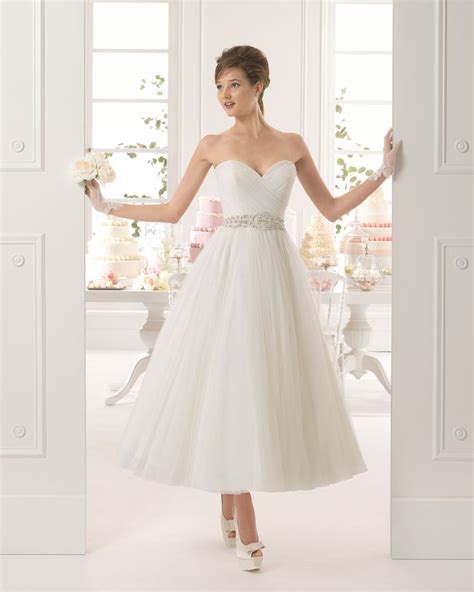 25 Utterly Gorgeous Tea Length Wedding Dresses Wedding Dresses