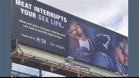 PETA Claims Eating Meat Could Cause Erectile Dysfunction On Billboard