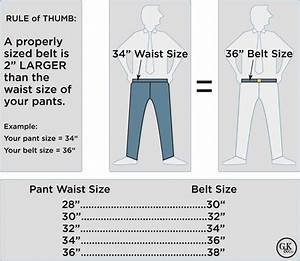 How To Determine Your Belt Size
