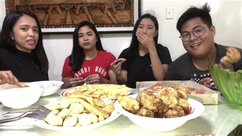 Mukbang Challenge For Our Filipino Subject Youtube