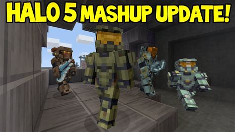 Minecraft Xbox360one Halo 5 Guardians Mashup Pack Youtube