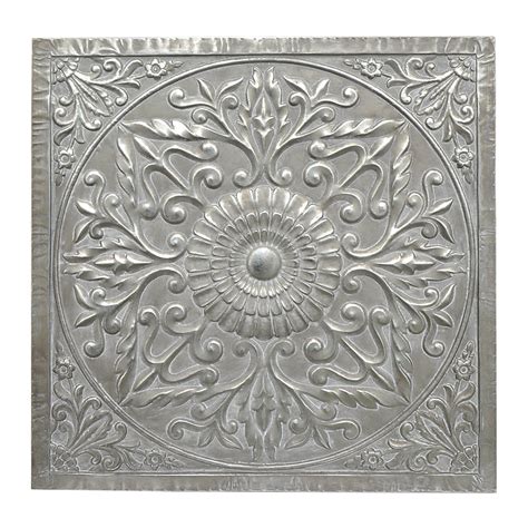 Three Hands Square Medallion Wall Art Overstock 12850055