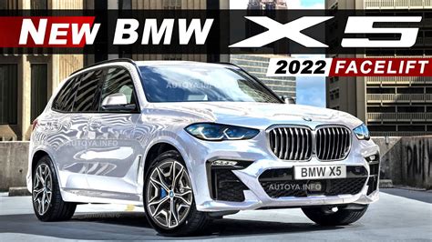 New Bmw X5 2022 Lci Renderings Of The G05 Facelift With Headlight