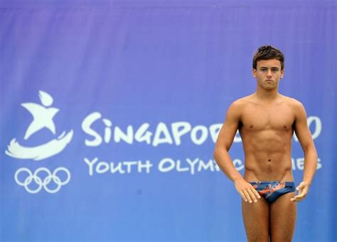 Diver Tom Daley In Singapore Tom Daley Diving Tom Daley Pool Boy