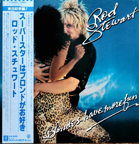 Rod Stewart Blondes Have More Fun Lp Plaka Vinyl Record Hobbies Toys