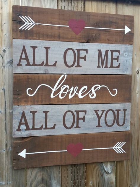 25 Super Romantic Wooden Signs For Valentines Day Home Design And