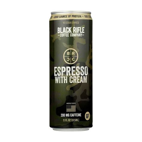Black Rifle Coffee Company Espresso With Cream