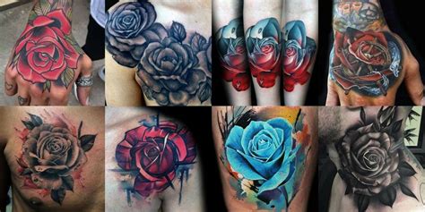 Traditional rose design tattoo @harringtontattoo on instagram. 101 Best Rose Tattoos For Men: Cool Designs + Ideas (2021 ...