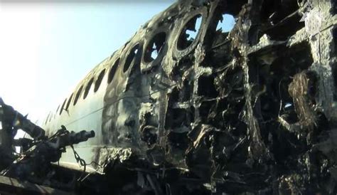 Moscows Sheremetyevo Airport After Aeroflot Airliner Crash Landing