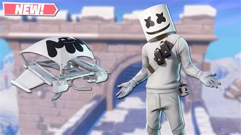 New Marshmello Skin Gameplay New Leaked Skins On Fortnite Fortnite