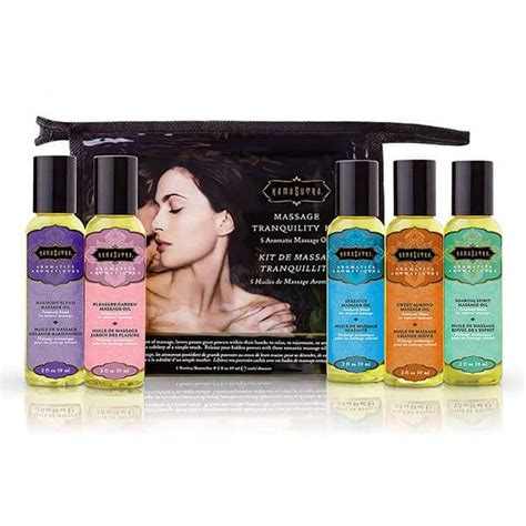 Find a way to make love better everyday. Kama Sutra Massage Tranquility Kit 5 x 50ml Massage Oils.