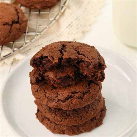 Gluten Free Double Chocolate Cookies Dairy Free Option Mama Knows