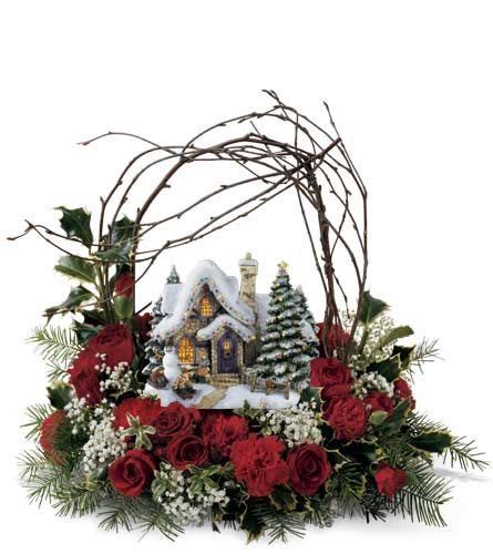 We offer same day flower delivery when you order by 12:00 pm local time monday through spread christmas joy and holiday cheer by beautifying your dining room table with a dazzling and festive christmas centerpiece floral arrangement. Found on Bing from www.pinterest.com | Christmas door ...