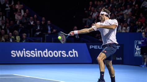 Roger Federer Wins Swiss Indoors In Basel After Beating Marius Copil In