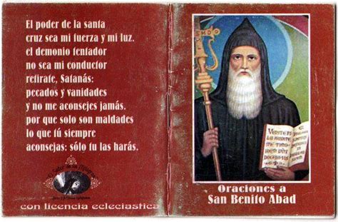 San benito, tu que infundes miedo y terror. san benito abad oracion de proteccion - Buscar con Google ...