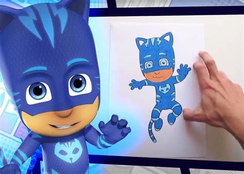 Heres How To Draw Your Favorite Pj Masks Characters Tinybeans