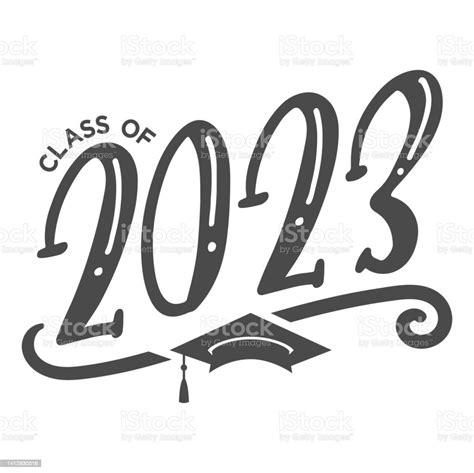Senior 2023 Graduation Graduating Senior Class Of 2023向量圖形及更多二零二三年圖片