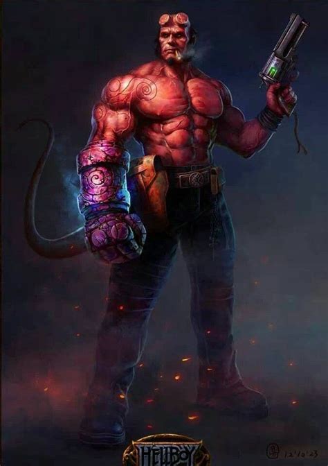 Hellboy Hellboy Art Superhero Art Comic Books Art