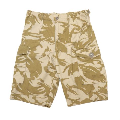 British Army Surplus Lightweight Desert Camouflage Summer Shorts