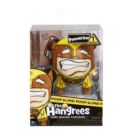 The Hangrees Pooverine Collectible Parody Figure With Slime Great T