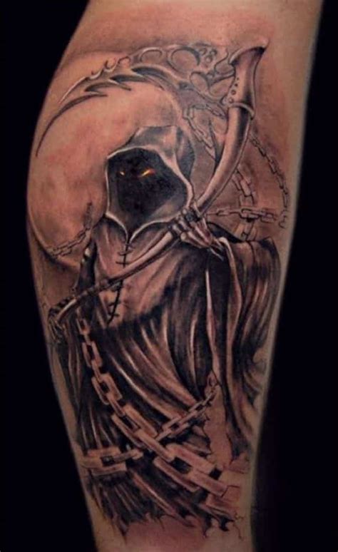 Grim Reaper Tattoos For Men Ideas And Inspiration For Guys